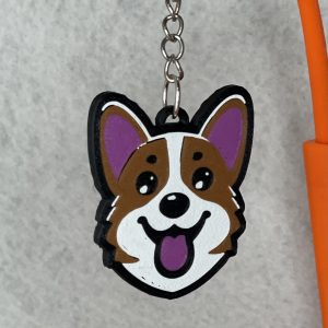 Beagle sonriente con lengua fuera