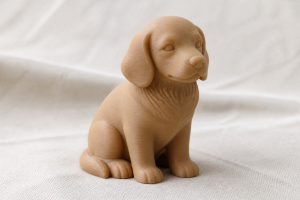 figura perro decorativa