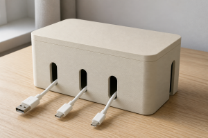 organizador cables gamer